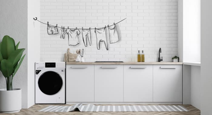 جلوگیری از چین و چروک لباس در ماشین لباسشویی
